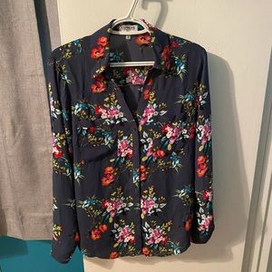 Floral Express Portofino shirt, slim fit, medium